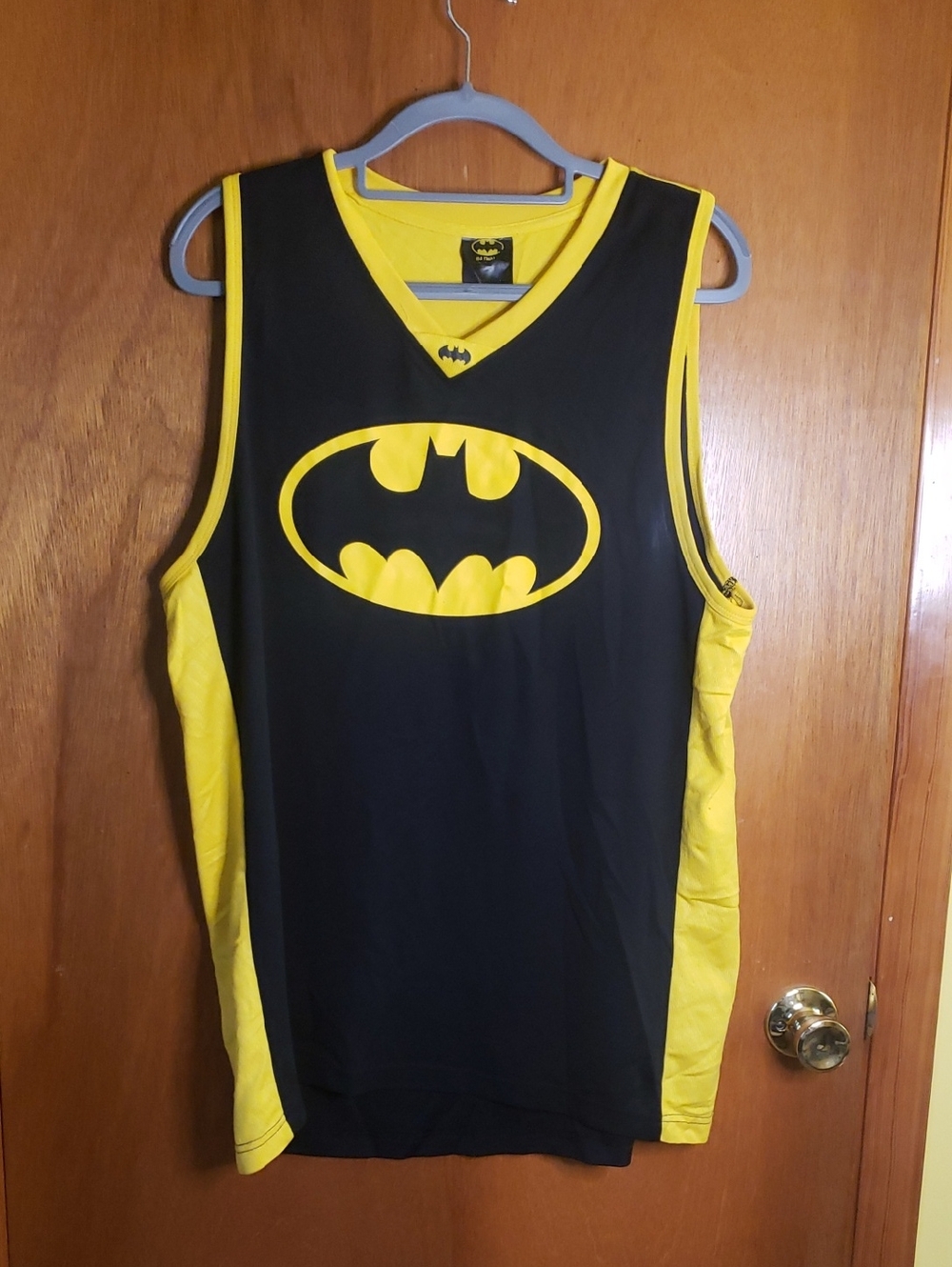 Batman Basketball Jersey Tank Top Large